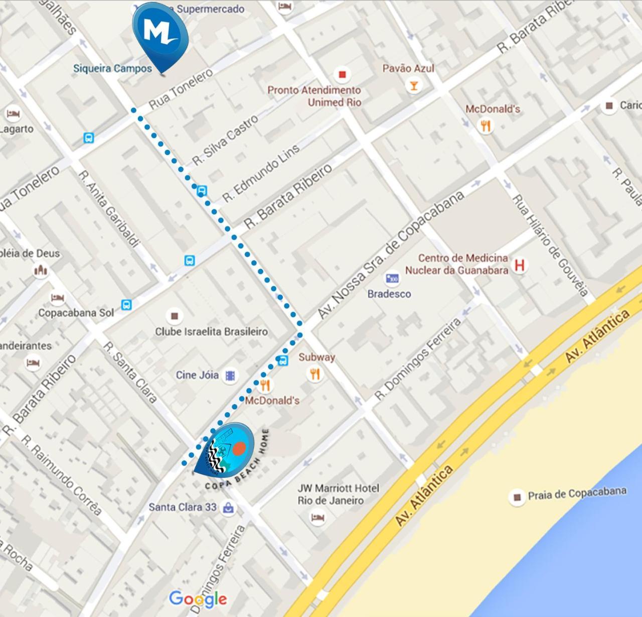 Copa Beach Home Rio de Janeiro Zewnętrze zdjęcie